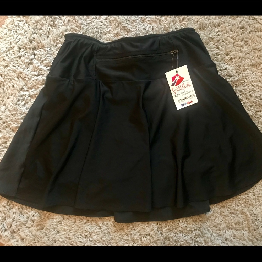 SparkleSkirt running black Skirt